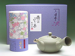 кюсу - заварной чайник и подарочный набор чая