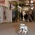 Robot of DORII company. It can drive round obstacles. 